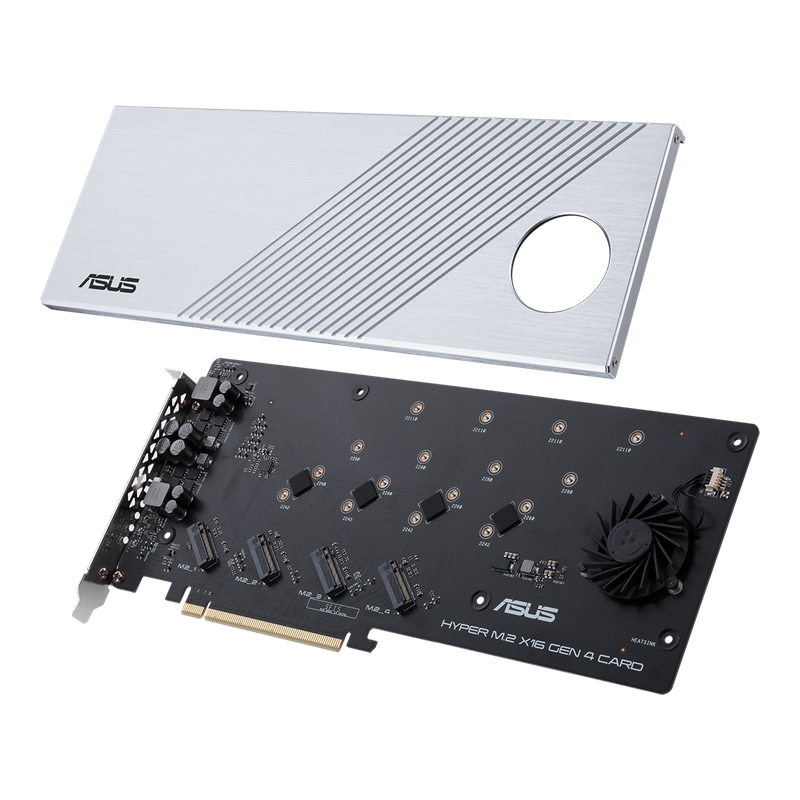 ASUS Hyper M.2 x16 Gen 4 Card