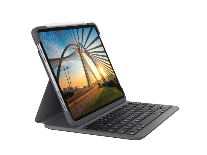 Logitech Slim Folio Keyboard Case with Trackpad for iPad Pro