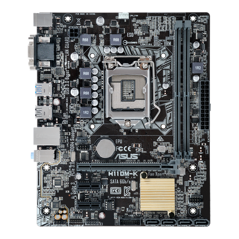 ASUS H110M-K