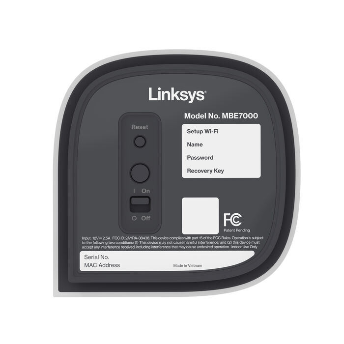 Linksys Velop Pro 7 Tri-Band BE11000 Cognitive Mesh Router