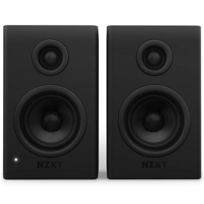 NZXT Relay Speakers - 80 Watt Desktop PC Gaming Speakers